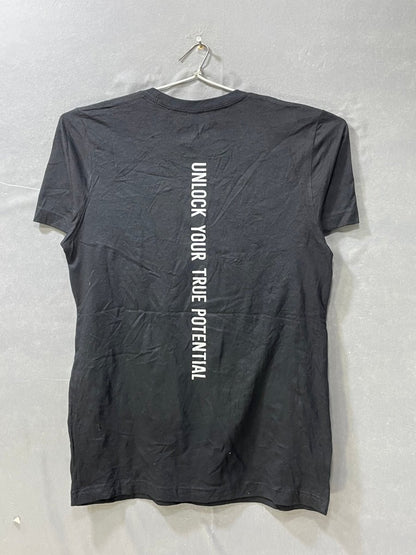 Canvas Black Cotton T Shirt For Men M - Preloved Labels