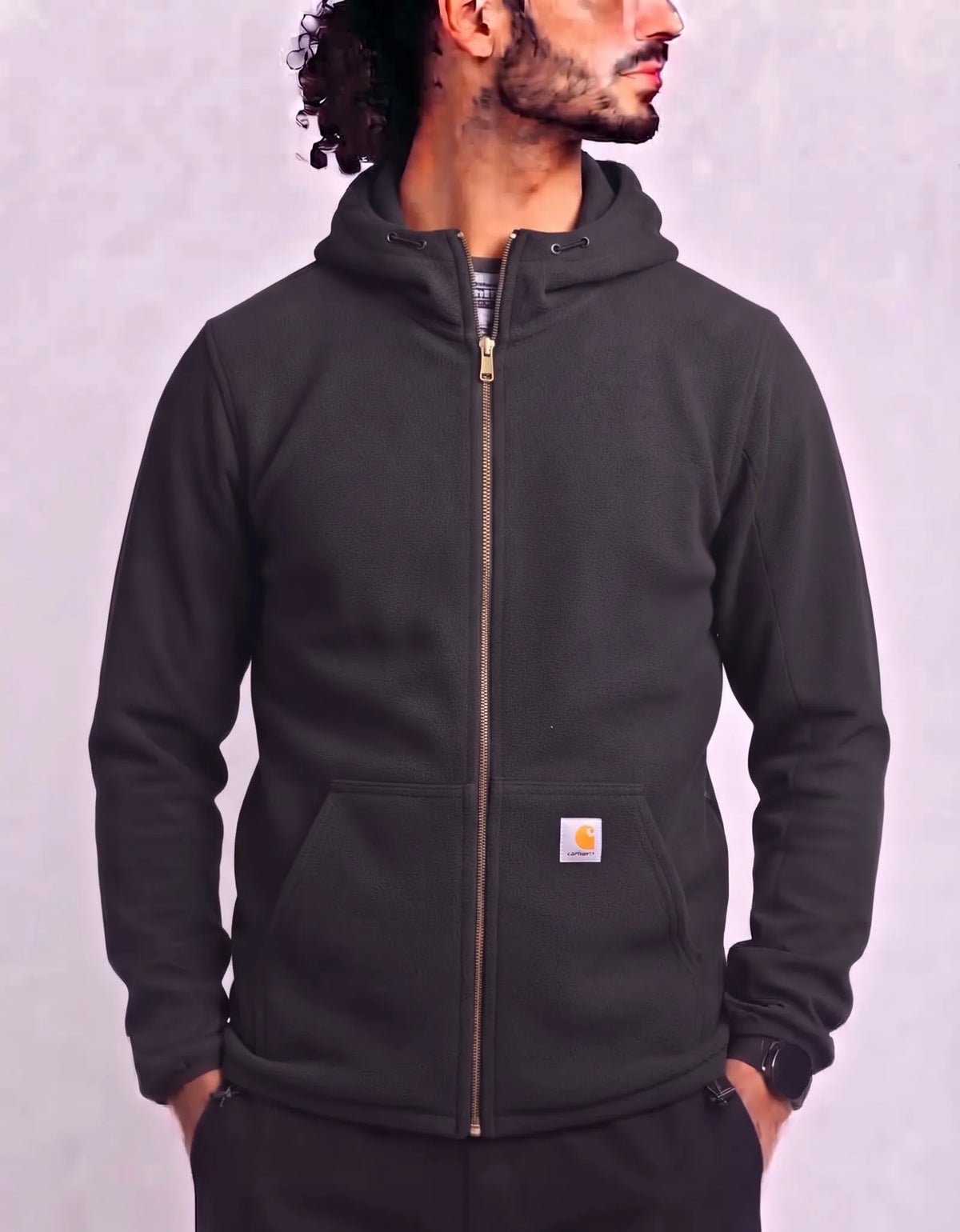 Carhartt Men Black Zipper