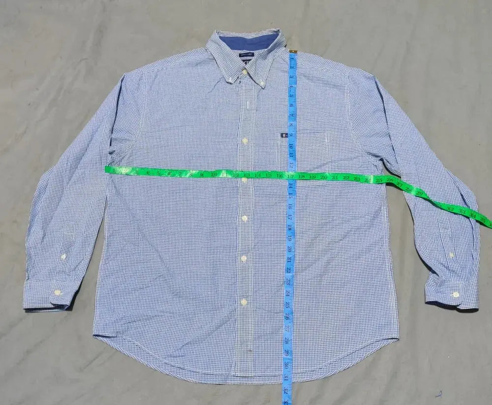 Chaps Men Cotton Blue Shirt XL – Preloved Labels (view 4)
