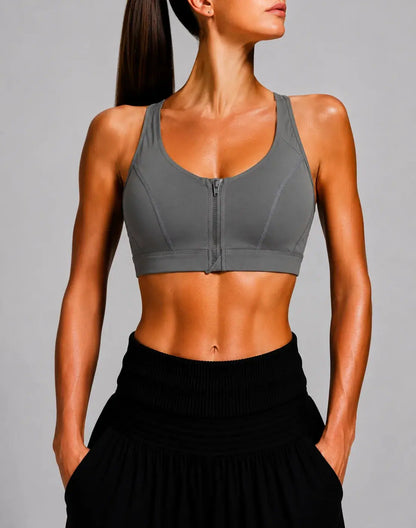 Angabriel Women Gray Sport Bra – Preloved Labels