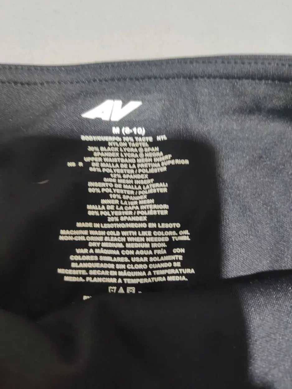 Avia Women Black Sport Tights – Preloved Labels (view 3)