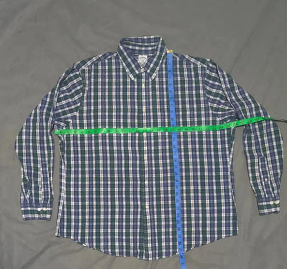 Aroors Brothers Men Cotton Blue Shirt XL – view 3