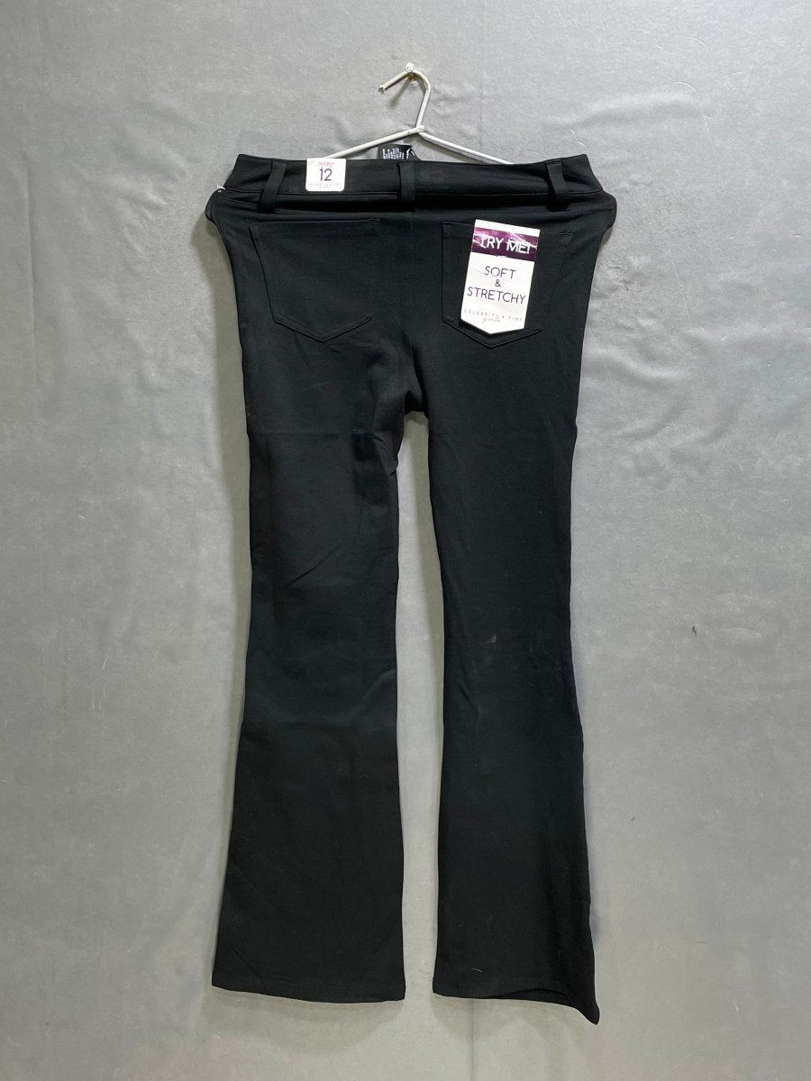 Celebrity Pink Black Viscous For Girl Pant 17 Years - Preloved Labels