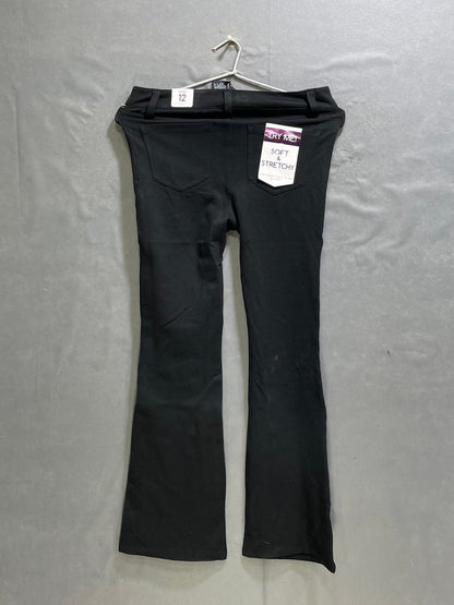 Celebrity Pink Black Viscous For Girl Pant 17 Years - Preloved Labels