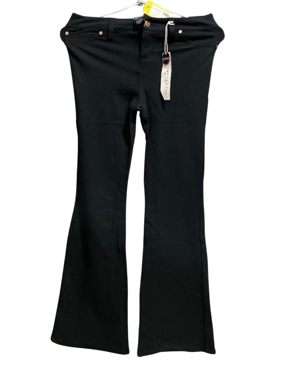 Celebrity Pink Black Viscous For Girl Pant 17 Years - Preloved Labels