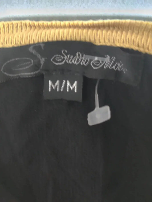 Studio Mode Women Black Striped Sweater M – Preloved Labels (view 2)