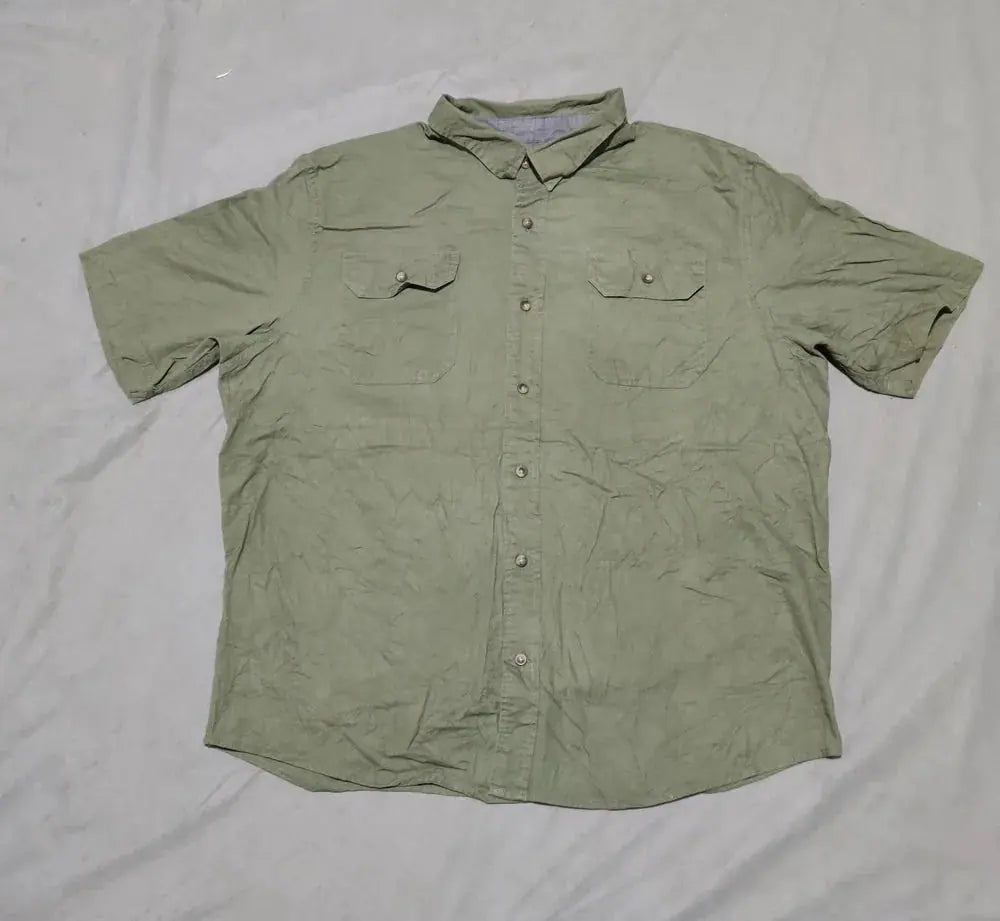 Wrangler Men Cotton Green Shirt XL – Preloved Labels (view 2)