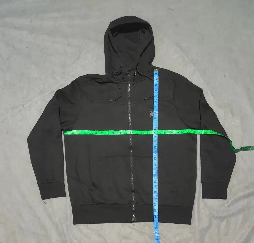Spyder Men Cotton Fleece Black Zipper XL – Preloved Labels (view 4)