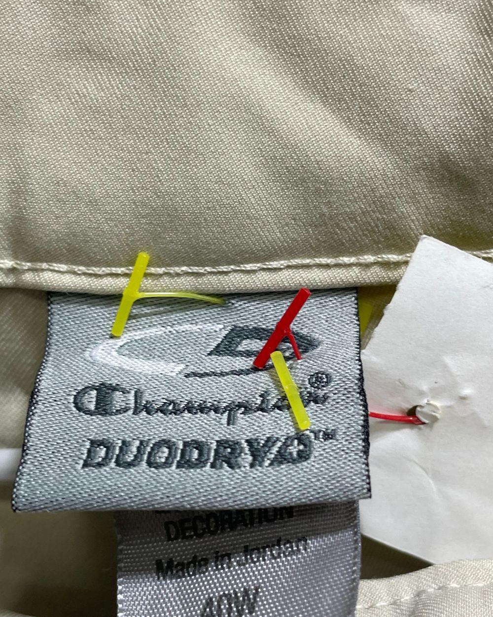 Champion Cream Cotton Short For Men L - Preloved Labels