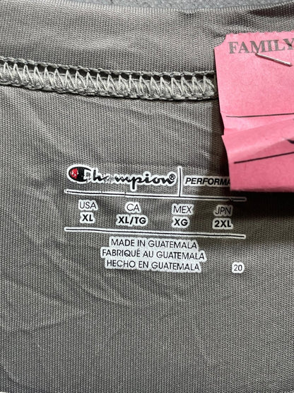 Champion Gray For Men Sports T Shirt XL - Preloved Labels