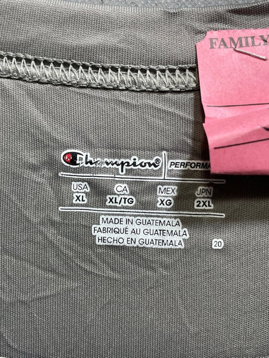 Champion Gray For Men Sports T Shirt XL - Preloved Labels