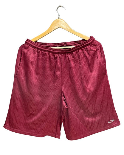 Champion Maroon Sports Short For Men M - Preloved Labels