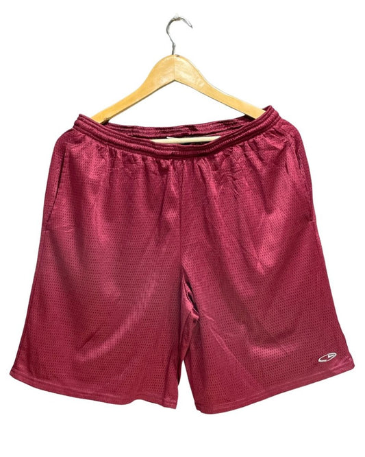 Champion Maroon Sports Short For Men M - Preloved Labels