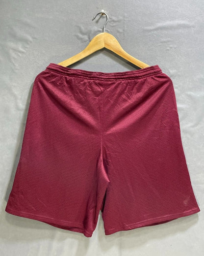 Champion Maroon Sports Short For Men M - Preloved Labels