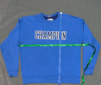 Champion Men Cotton Fleece Blue Sweatshirt XL – Preloved Labels (view 4)