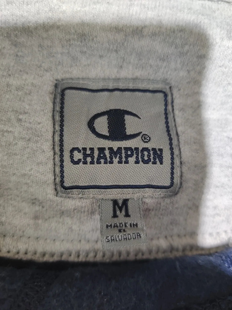 Champion Men Cotton Fleece Blue Sweatshirt M – Preloved Labels (view 3)