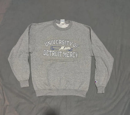 Champion Men Cotton Fleece Gray Sweatshirt M – Preloved Labels (view 2)