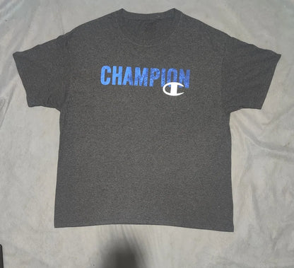 Champion Men Cotton Gray  T Shirt – Preloved Labels (view 2)