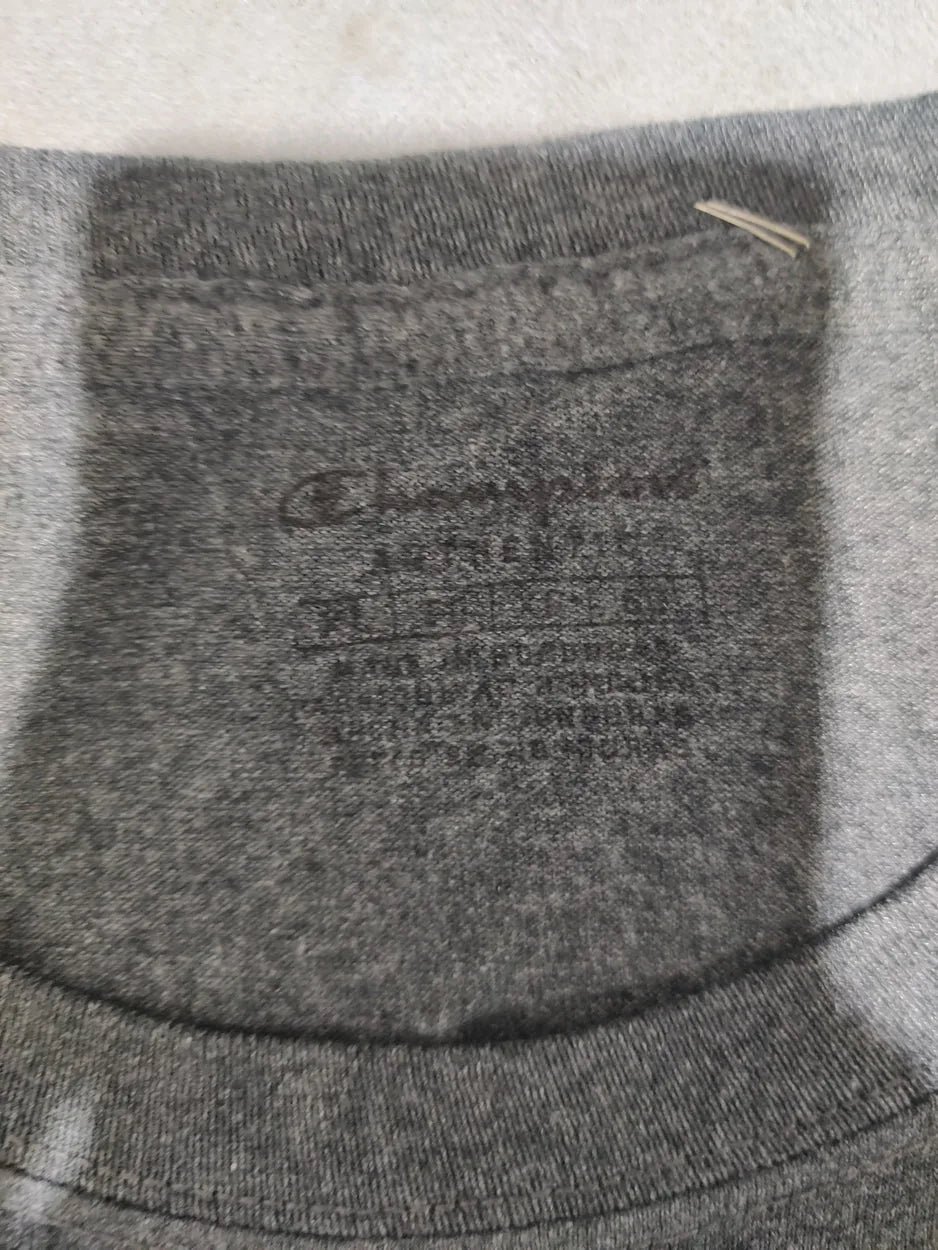 Champion Men Cotton Gray  T Shirt – Preloved Labels (view 3)