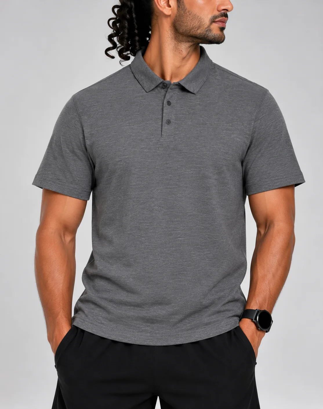 Champion Men Gray Cotton Polo T Shirt 2XL – Preloved Labels