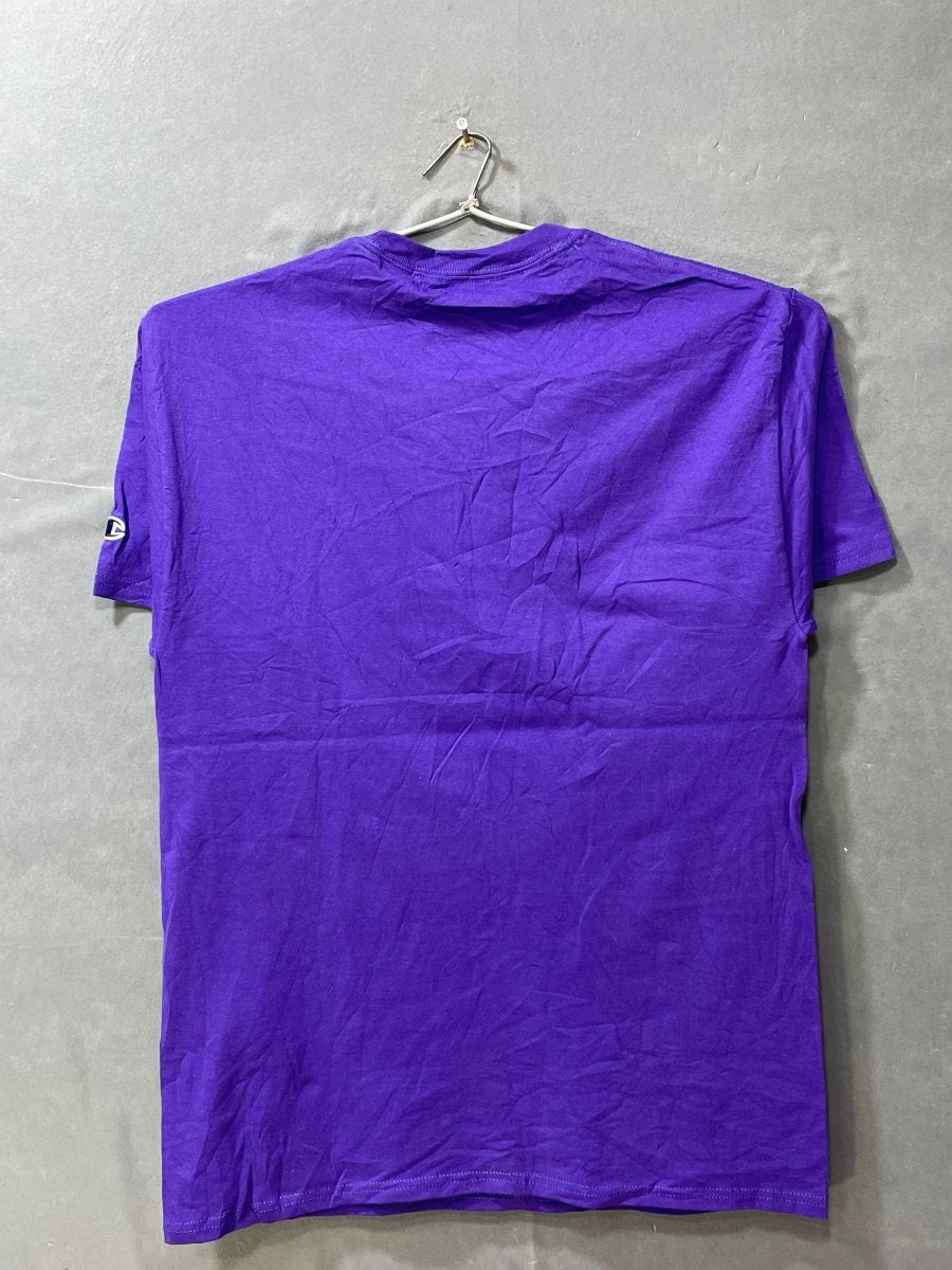 Champion Purple Cotton T Shirt For Men M - Preloved Labels