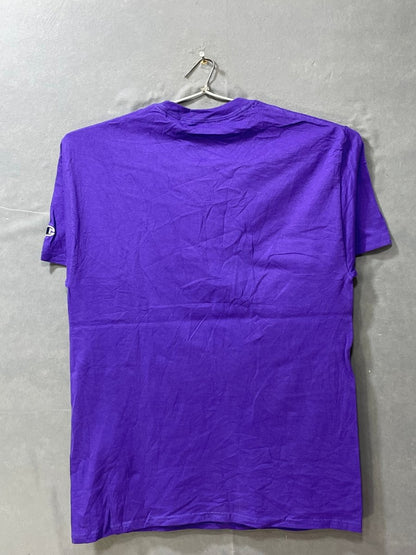 Champion Purple Cotton T Shirt For Men M - Preloved Labels
