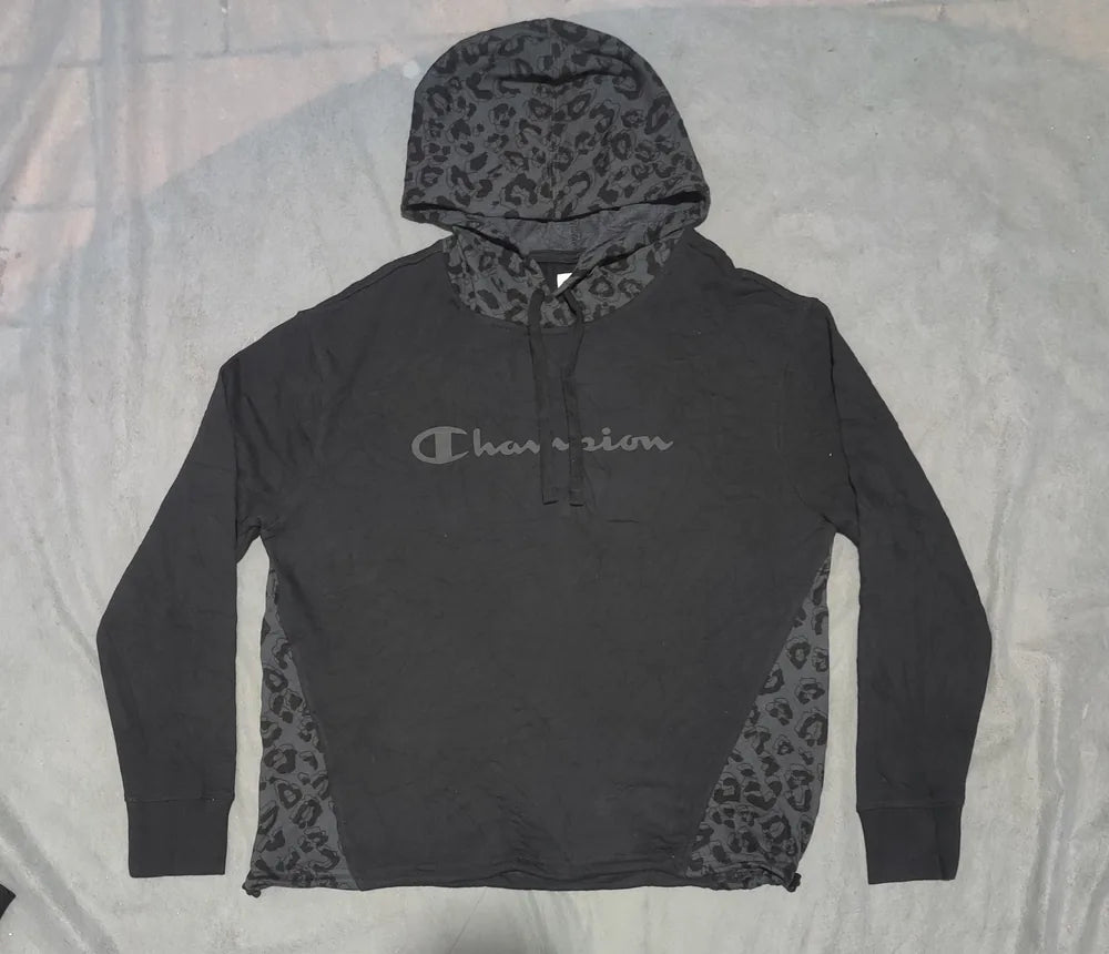 Champion Women Cotton Black Hoodie M – Preloved Labels (view 3)