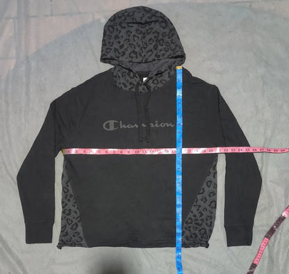 Champion Women Cotton Black Hoodie M – Preloved Labels (view 4)