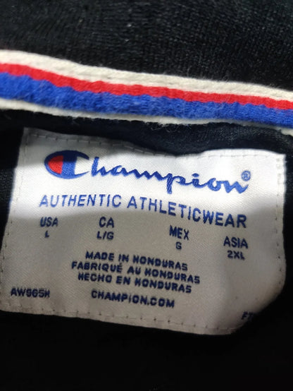 Champion Women Cotton Fleece Black Hoodie L – Preloved Labels (view 3)