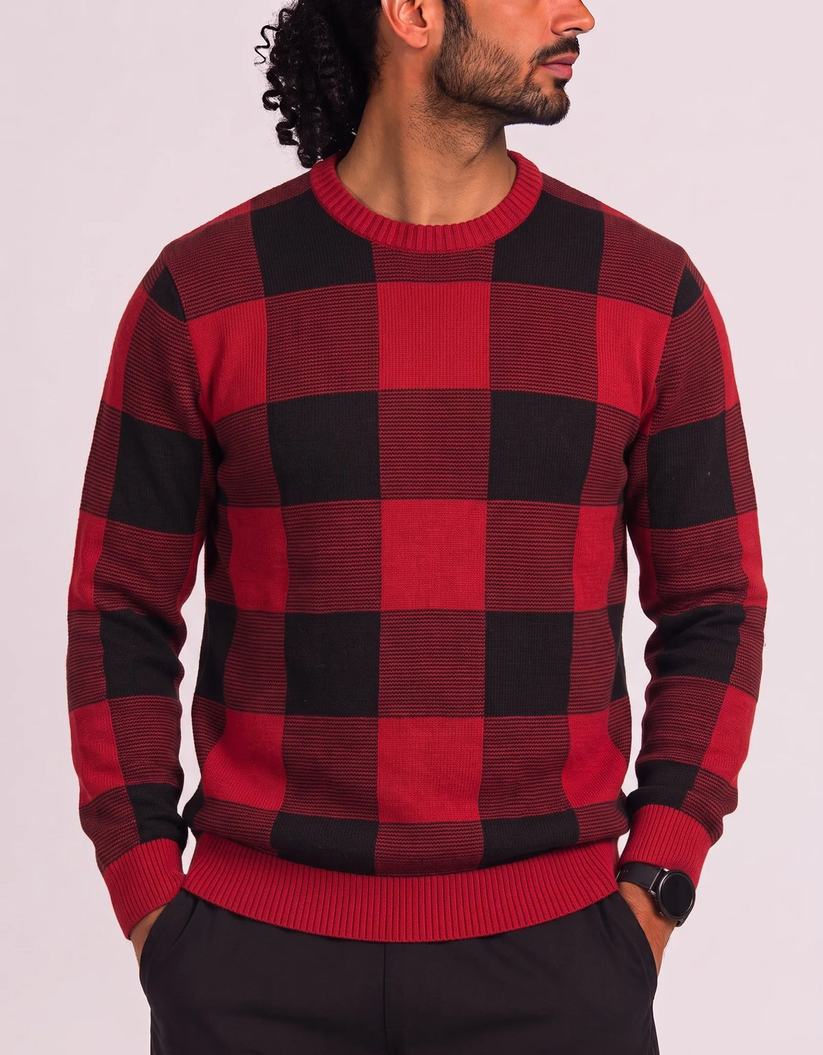 Chaps Men Cotton Ramie Red Sweater XL – Preloved Labels
