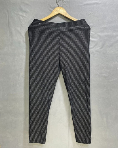 Classic Concepts Black Polyester Cotton Stretch Gym tights For Women X L - Preloved Labels