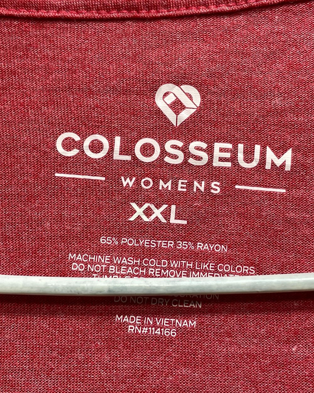 Colosseum Red Sport For Women T Shirt XL - Preloved Labels