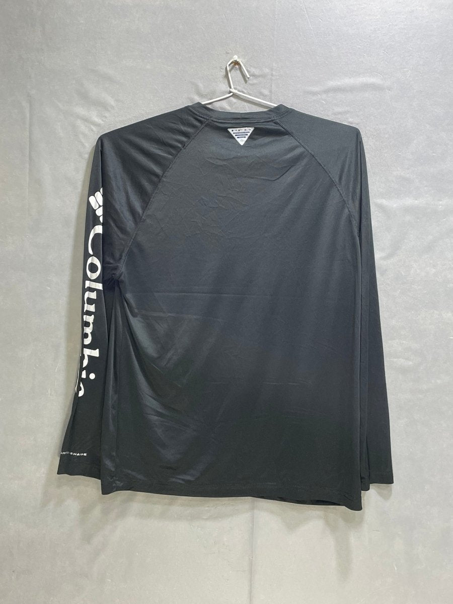Columbia Black For Men Sports T Shirt M - Preloved Labels