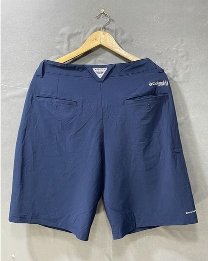 Columbia Blue Cotton Short For Men M - Preloved Labels