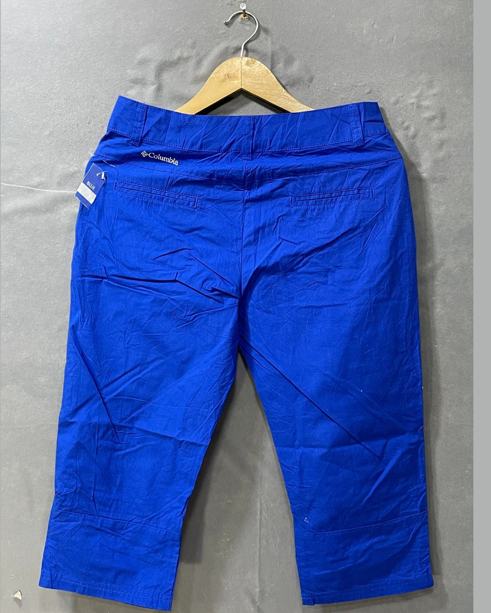 Columbia Blue Cotton Short For Men S - Preloved Labels