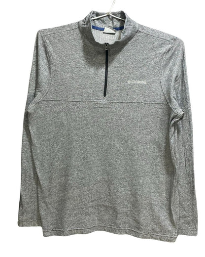 Columbia Gray Cotton Jersey Polo T Shirt For Men M - Preloved Labels