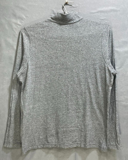 Columbia Gray Cotton Jersey Polo T Shirt For Men M - Preloved Labels