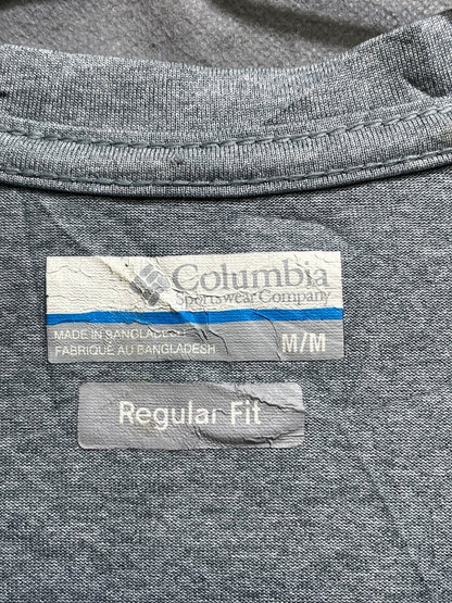 Columbia Gray For Men Sports T Shirt M - Preloved Labels