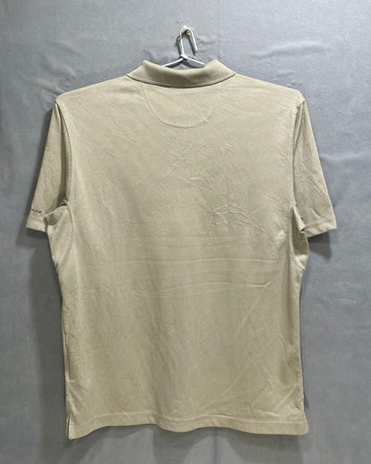 Columbia Khaki Polyester Sport Polo T Shirt For Men Large - Preloved Labels