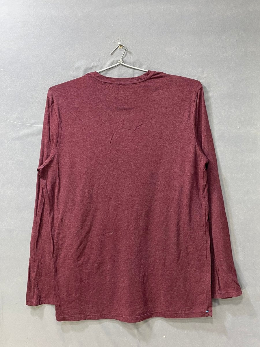 Columbia Maroon Cotton T Shirt For Men L - Preloved Labels