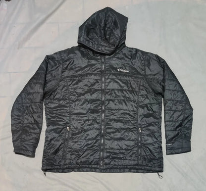 Columbia Men Polyester Black Puffer Jacket 2XL – Preloved Labels (view 4)