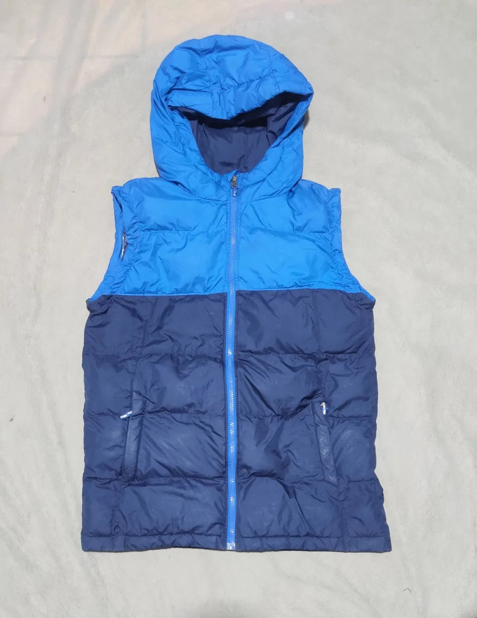 Columbia Men Polyester Blue Navy Puffer Vest Jacket L – Preloved Labels (view 4)