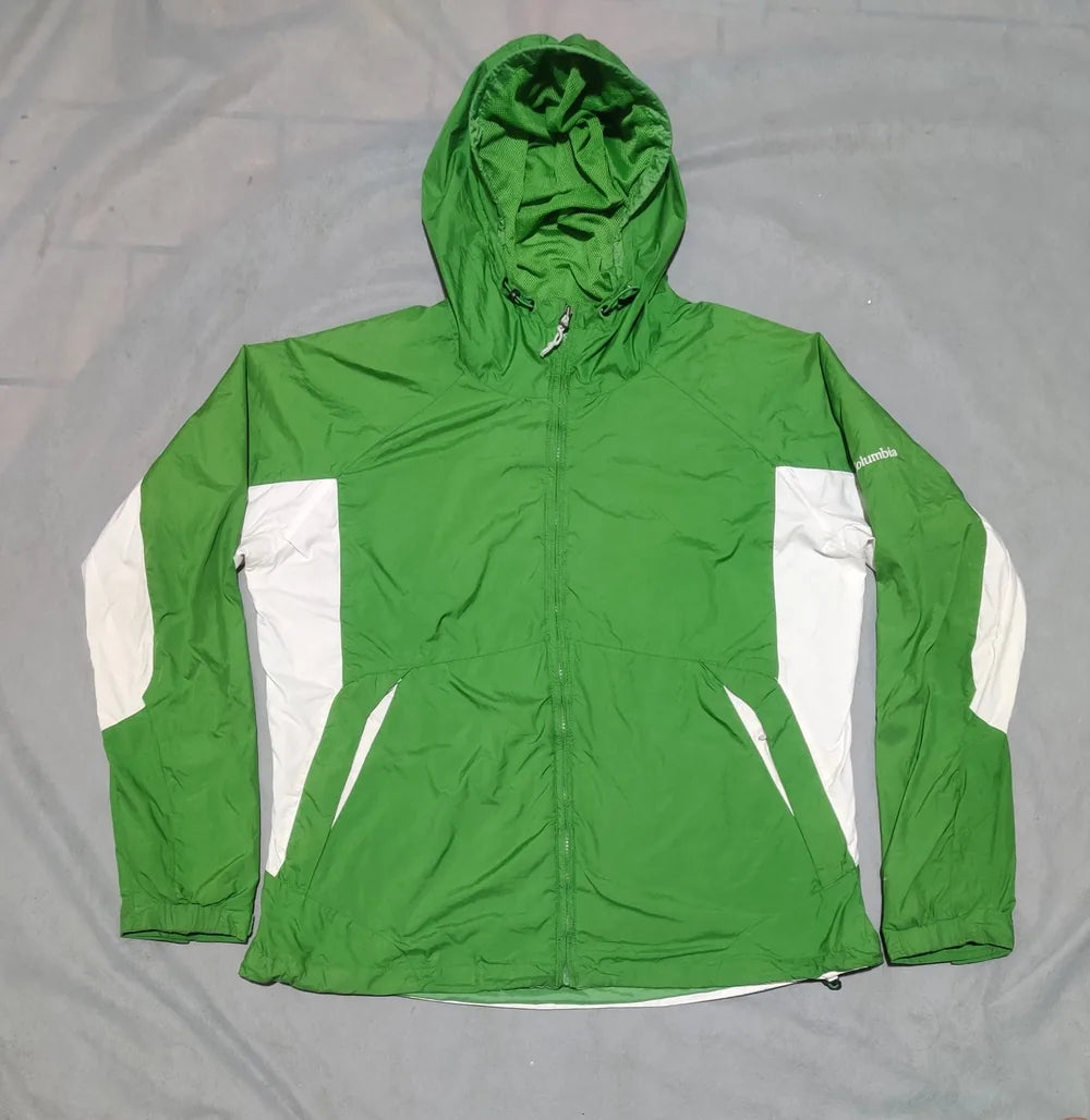Columbia Men Polyester Green White Windbreaker XL – Preloved Labels (view 3)