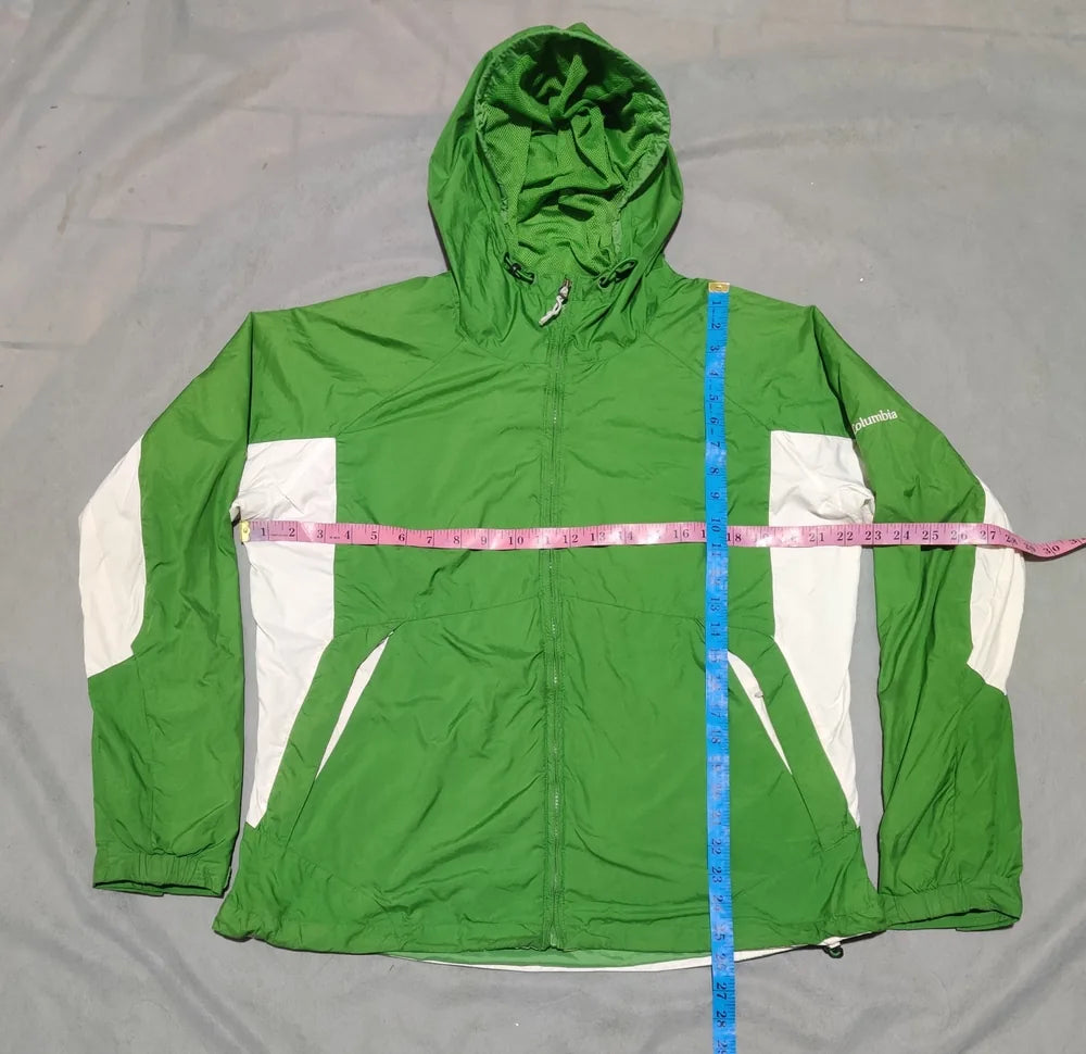 Columbia Men Polyester Green White Windbreaker XL – Preloved Labels (view 4)