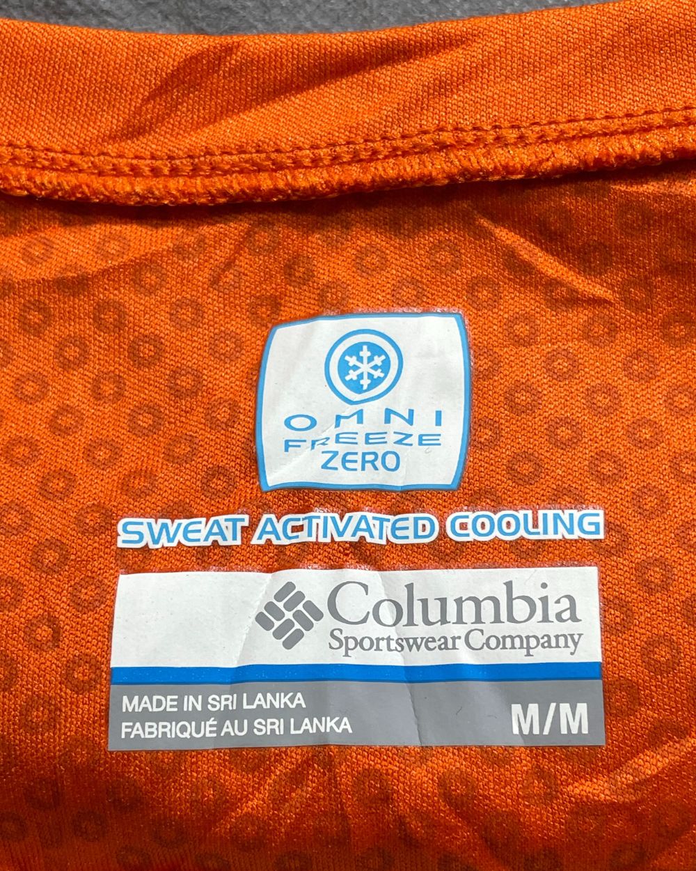 Columbia Orange Sport For Women T Shirt Medium - Preloved Labels