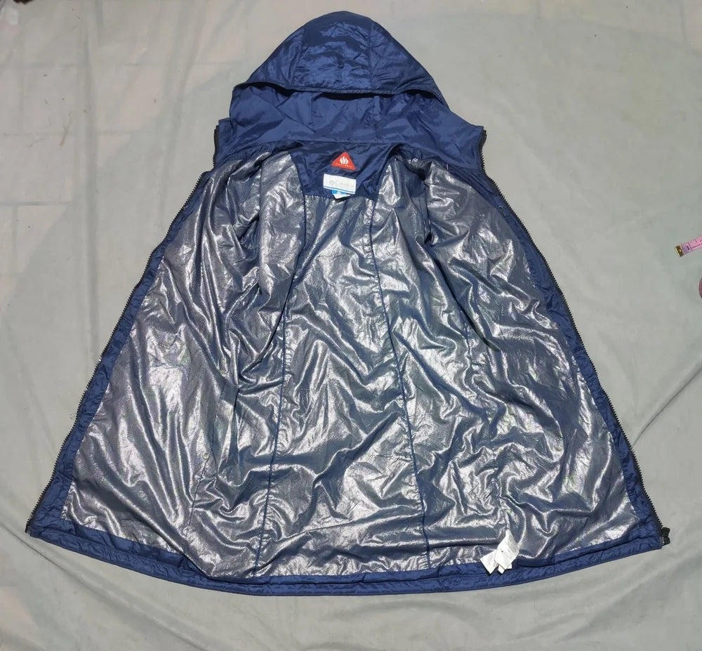 Columbia Women Polyester Blue Long Jacket S – Preloved Labels (view 3)