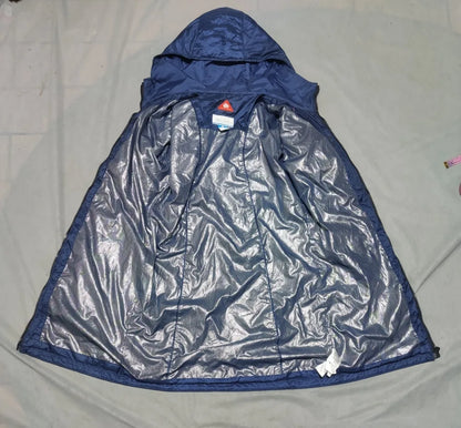 Columbia Women Polyester Blue Long Jacket S – Preloved Labels (view 3)