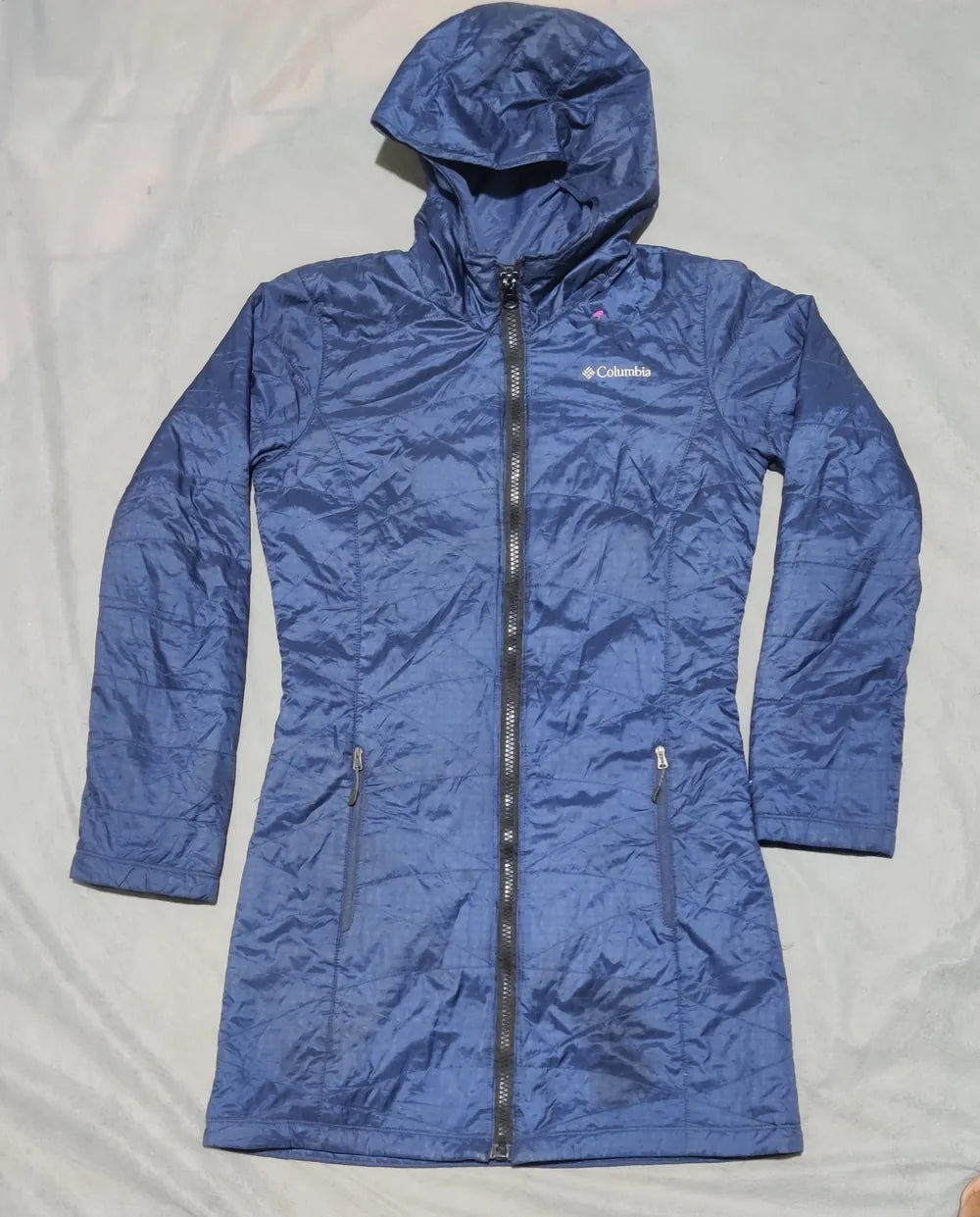 Columbia Women Polyester Blue Long Jacket S – Preloved Labels (view 5)