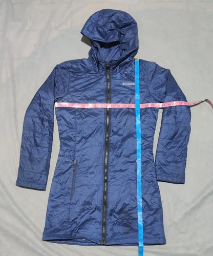 Columbia Women Polyester Blue Long Jacket S – Preloved Labels (view 6)