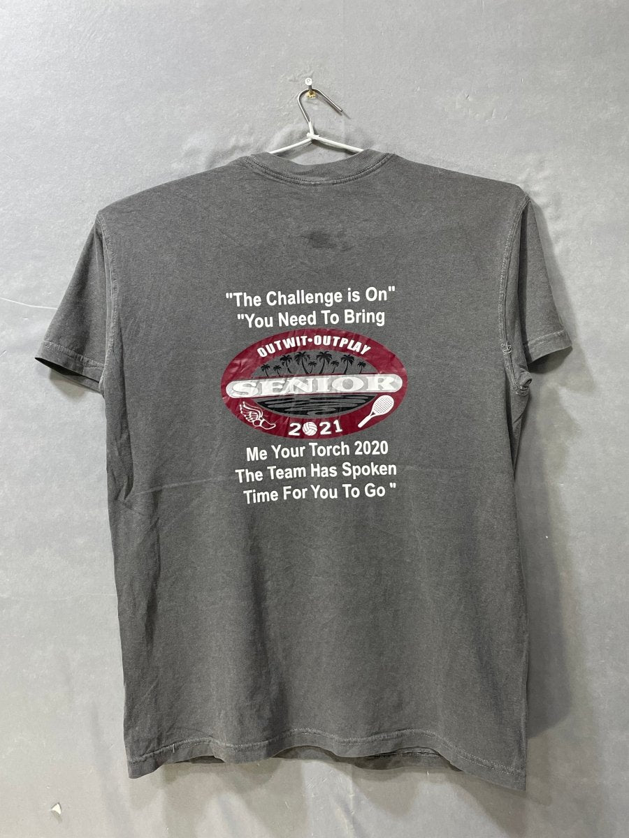 Comfort Colors Gray Cotton T Shirt For Men M - Preloved Labels
